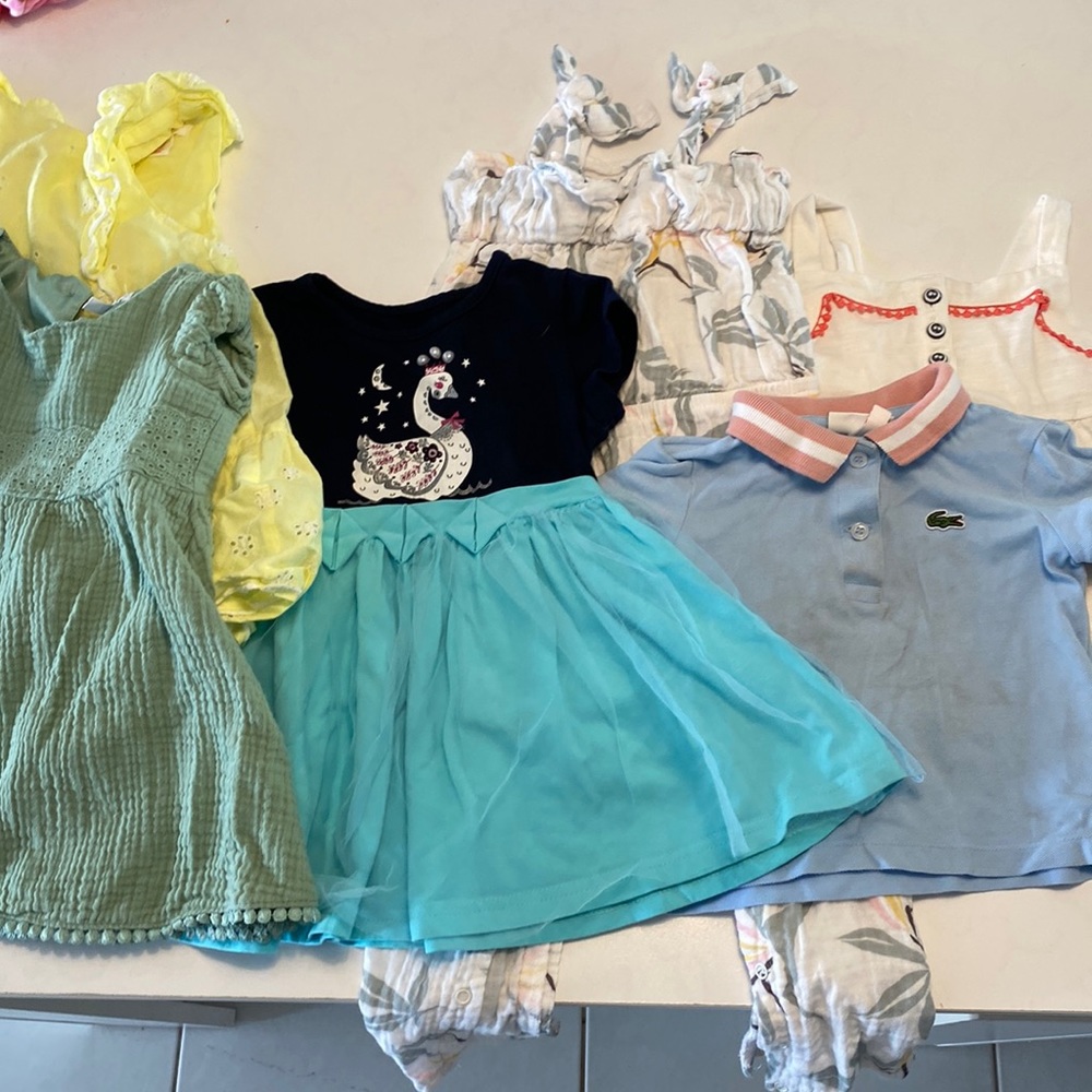 Girl 2T bundle cotton and linen